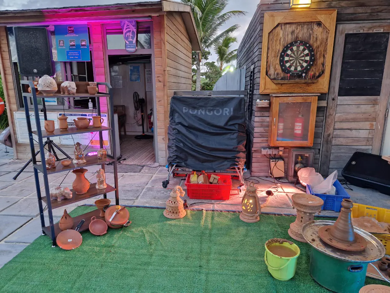Ram Pottery handmade pottery exhibition at Azuri Mauritius